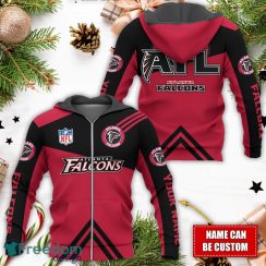 Atlanta Falcons NFL Sport Team 3D All Over Printed Hoodie Custom Name For Fans Product Photo 2