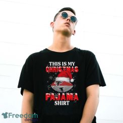 Atlanta Falcons This Is My Christmas Pajama Shirt T Shirt For NFL Fans