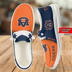 Auburn Tigers Loafer Shoes Custom Name For Men Women