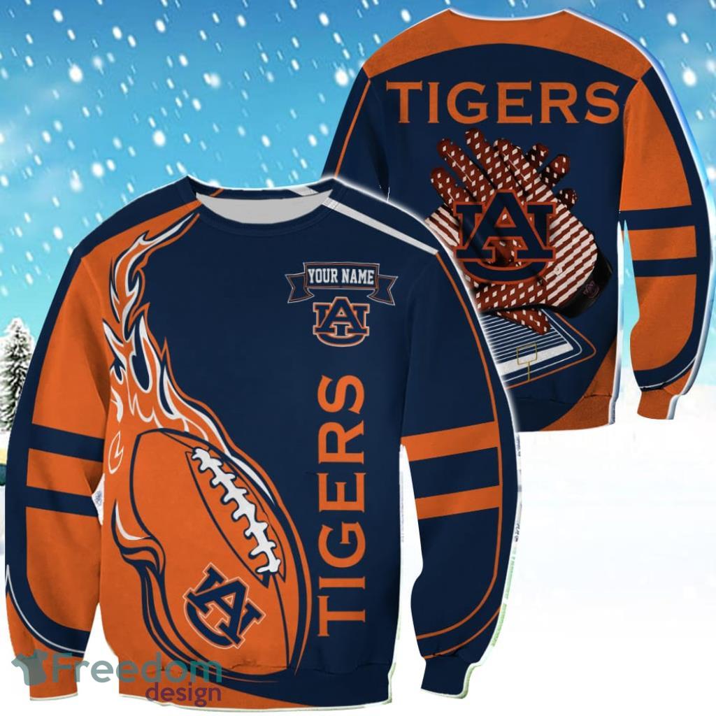 Auburn Tigers NCAA Christmas Ugly Sweater Sweatshirt Sport For Fans image Auburn Tigers NCAA Christmas Ugly Sweater Sweatshirt Sport For Fans Product Photo 1