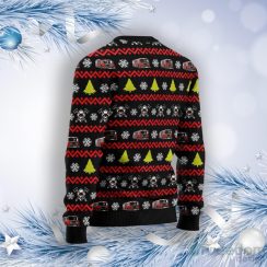 Awesome Firefighter Ugly Christmas Sweater Product Photo 2