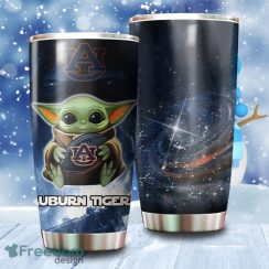 Baby Yoda Auburn Tigers NCAA Tumbler