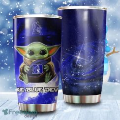 Baby Yoda Duke Blue Devils NCAA Tumbler