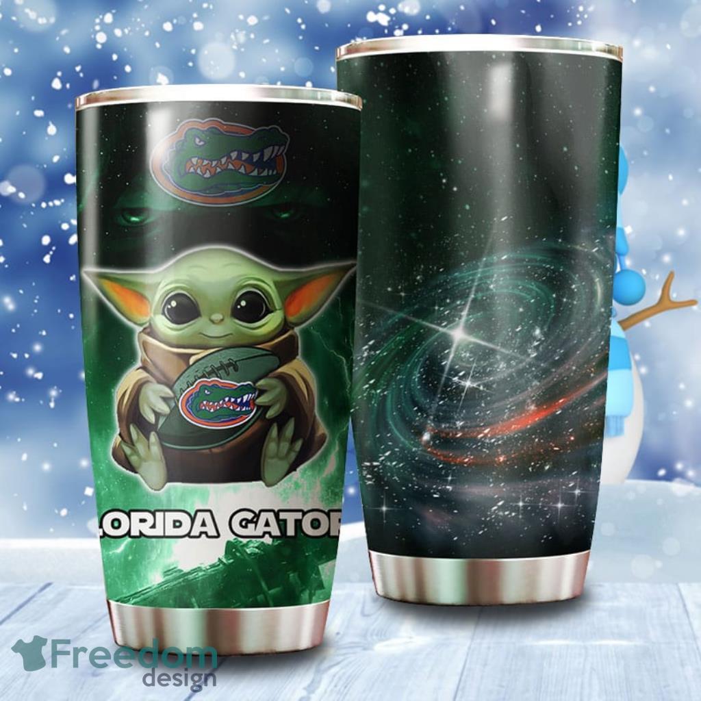 Baby Yoda Florida Gators NCAA Tumbler image Baby Yoda Florida Gators NCAA Tumbler Product Photo 1