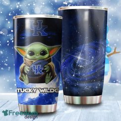 Baby Yoda Kentucky Wildcats NCAA Tumbler