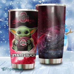 Baby Yoda Ohio State Buckeyes NCAA Tumbler