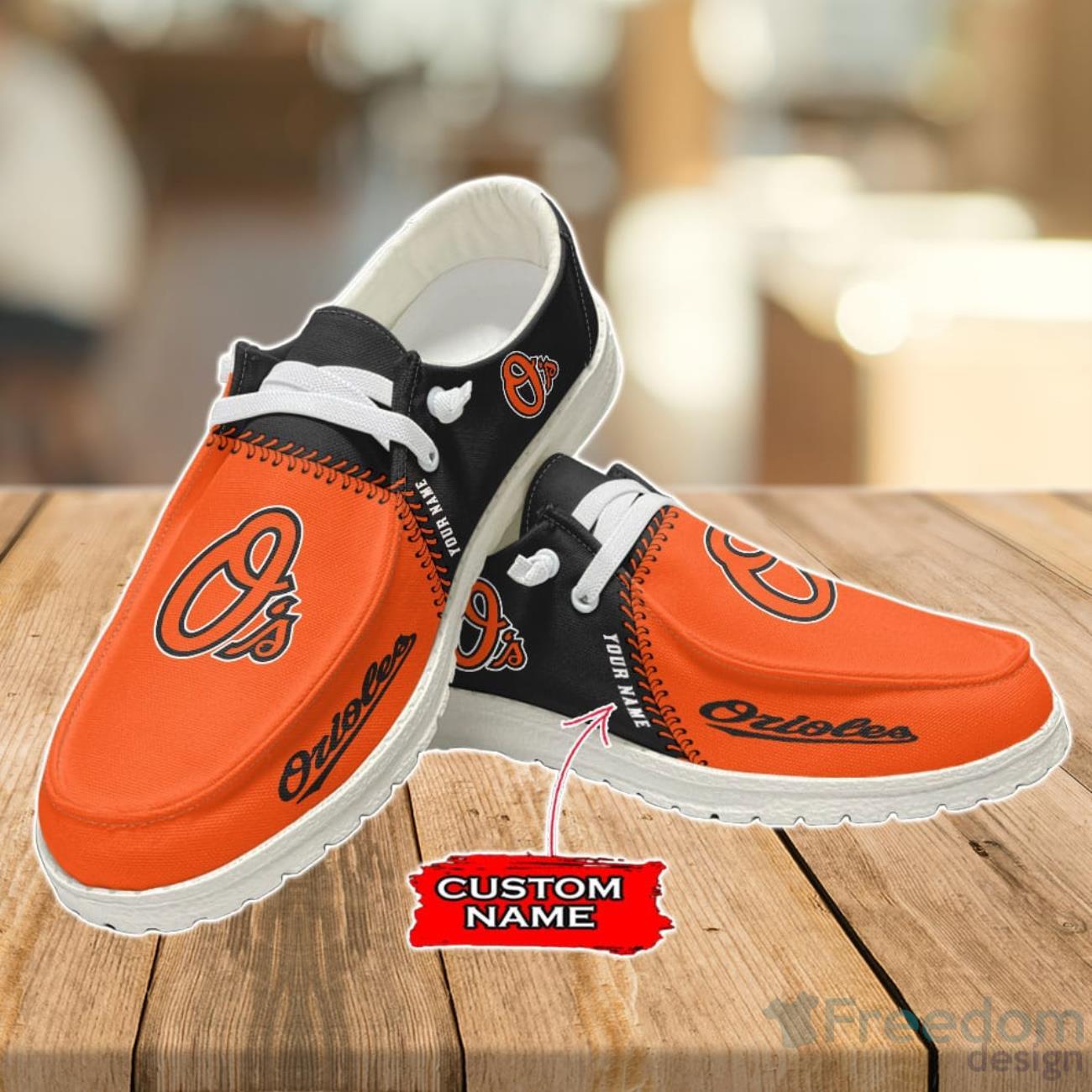 Baltimore Orioles Loafer Shoes Custom Name For Men Women Baltimore Orioles Loafer Shoes Custom Name For Men Women Product Photo 3