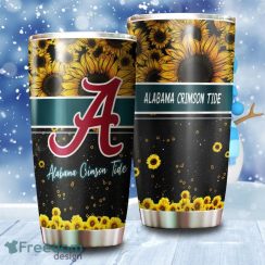 Beautiful Sunflower Alabama Crimson Tide NCAA Tumbler
