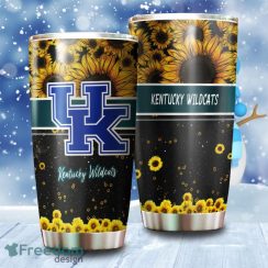 Beautiful Sunflower Kentucky Wildcats NCAA Tumbler