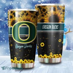 Beautiful Sunflower Oregon Ducks NCAA Tumbler