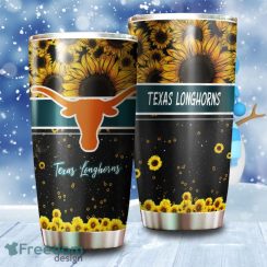 Beautiful Sunflower Texas Longhorns NCAA Tumbler