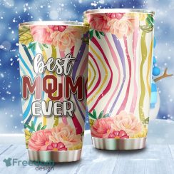 Best Mom Ever Flower Oklahoma Sooners NCAA Tumbler