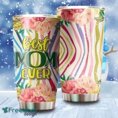 Best Mom Ever Flower Oregon Ducks NCAA Tumbler