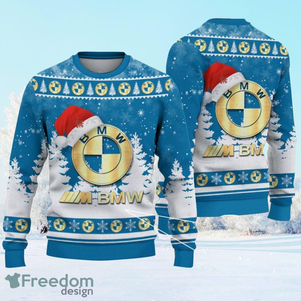 BMW M Car Ugly Christmas Sweater 3D Printed For Fans Gift For Christmas Funny image BMW M Car Ugly Christmas Sweater 3D Printed For Fans Gift For Christmas Funny Product Photo 1