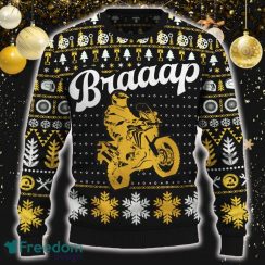 Braaap Africa Twin Adventure Sports Seasonal Ugly Christmas Sweater New Pattern Motorcross Holidays Gift Fans - Braaap Africa Twin Adventure Sports Christmas Sweater_ 1