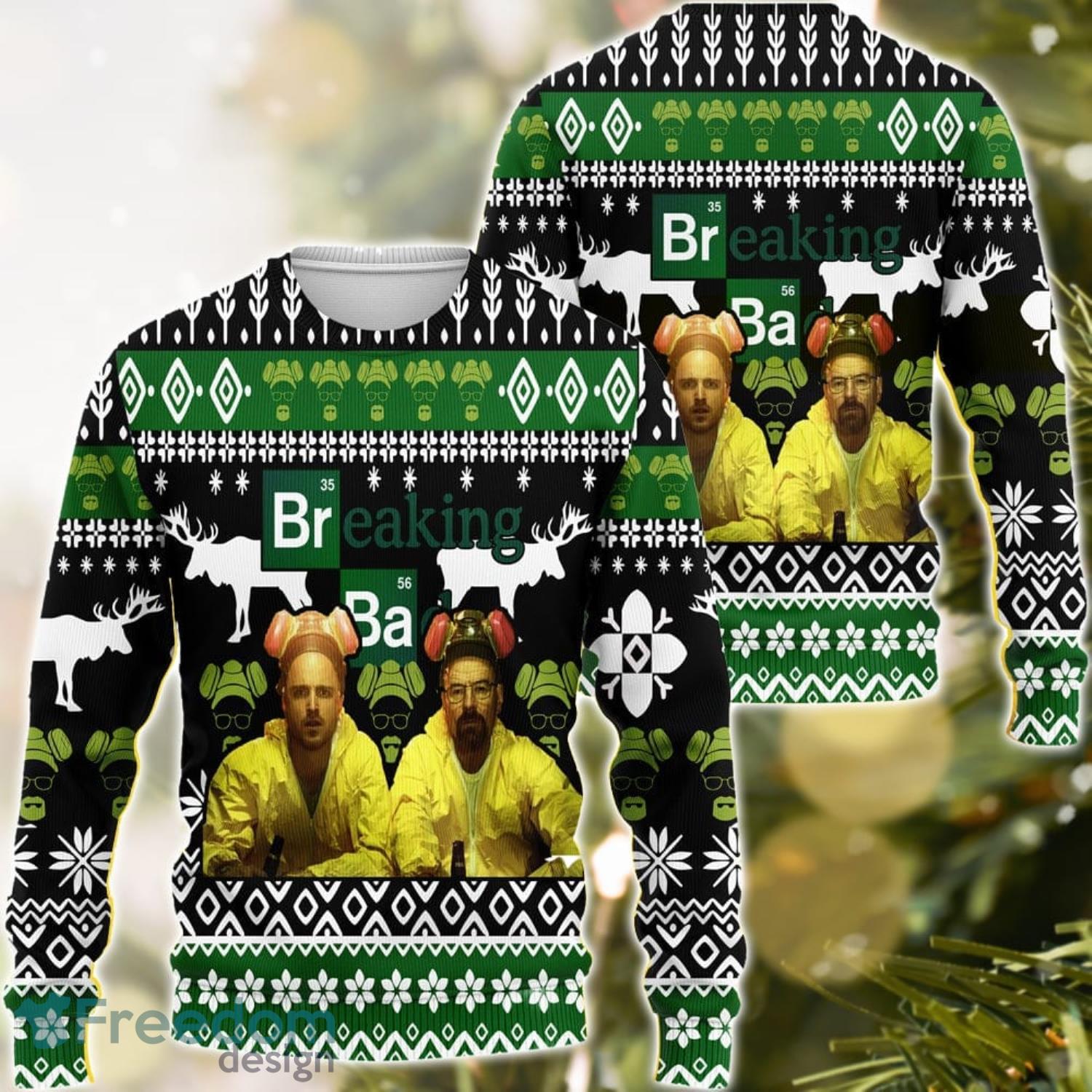 Breaking bad ugly hot sale christmas sweater