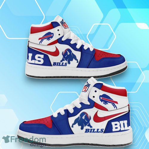 Buffalo Bills Air Jordan Hightop Sneaker Product Photo 1