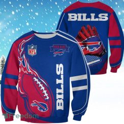 Buffalo Bills Custom Name Christmas Ugly Sweater Sweatshirt Sport For Fans