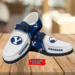 BYU Cougars Loafer Shoes Custom Name For Men Women Product Photo 2