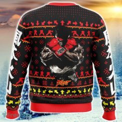 Christmas Ryu Street Fighter Ugly Christmas Sweater Funny Trending Gift Fans Holidays - Christmas Ryu Street Fighter Ugly Christmas Sweater_2