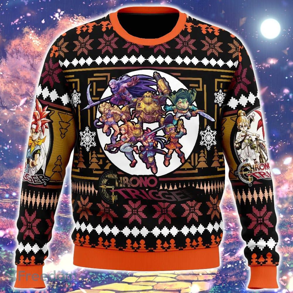 Chrono Heroes Chrono Trigger Ugly Christmas Sweater Cute Funny Gift For Men And Women - Chrono Heroes Chrono Trigger Ugly Christmas Sweater_1