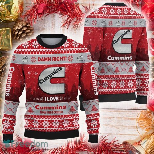 Cummins Car Lovers Ugly Christmas Sweater Gift For Fans - Cummins Car Lovers Ugly Christmas Sweater Gift For Fans