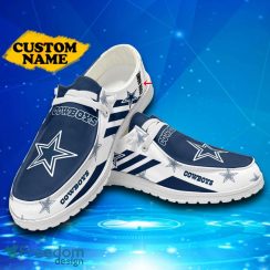 Custom Name Dallas Cowboys Hey Loafer Shoes Gift For Men And Women