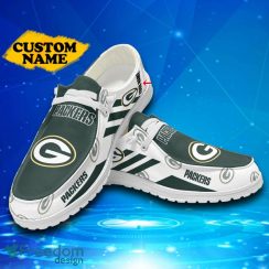 Custom Name Green Bay Packers Hey Loafer Shoes Gift For Men And Women