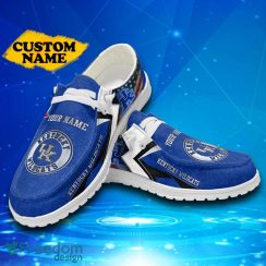 Custom Name Kentucky Wildcats Hey Loafer Shoes Gift For Men And Women