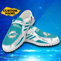 Custom Name Miami Dolphins Hey Loafer Shoes Gift For Men And Women