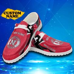 Custom Name Nebraska Cornhuskers Hey Loafer Shoes Gift For Men And Women