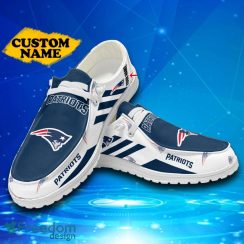 Custom Name New England Patriots Hey Loafer Shoes Gift For Men And Women