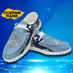 Custom Name North Carolina Tar Heels Hey Loafer Shoes Gift For Men And Women