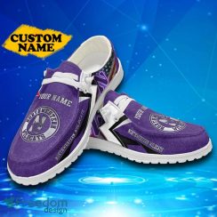 Custom Name Northwestern Wildcats Hey Loafer Shoes Gift For Men And Women