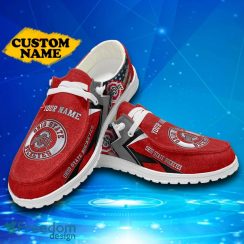 Custom Name Ohio State Buckeyes Hey Loafer Shoes Gift For Men And Women