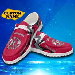 Custom Name Rutgers Scarlet Knights Hey Loafer Shoes Gift For Men And Women