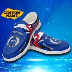 Custom Name Smu Mustangs Hey Loafer Shoes Gift For Men And Women