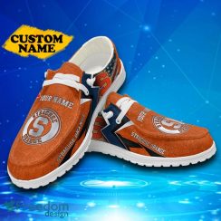 Custom Name Syracuse Orange Hey Loafer Shoes Gift For Men And Women