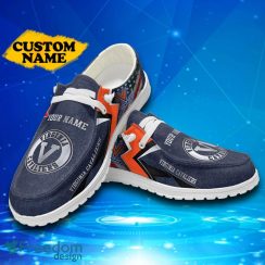 Custom Name Virginia Cavaliers Hey Loafer Shoes Gift For Men And Women