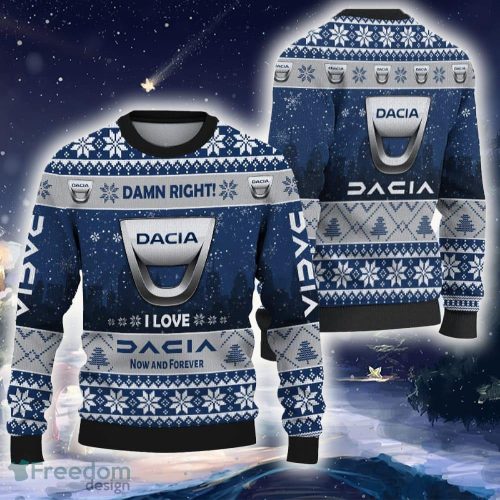 Dacia Car Ugly Christmas Sweater For Fans Gift For Men And Women - Dacia Car Ugly Christmas Sweater For Fans Gift For Men And Women