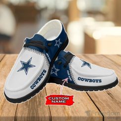 Dallas Cowboys Loafer Shoes Custom Name For Men Women Product Photo 2