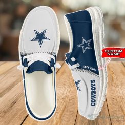 Dallas Cowboys Loafer Shoes Custom Name For Men Women