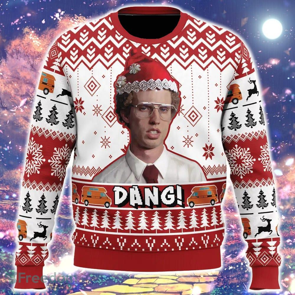 Dang! Napoleon Dynamite Ugly Christmas Sweater Cute Funny Gift For Men And Women - Dang! Napoleon Dynamite Ugly Christmas Sweater_1
