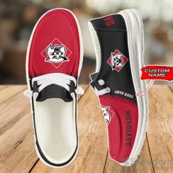 Davidson Wildcats Loafer Shoes Custom Name For Men Women