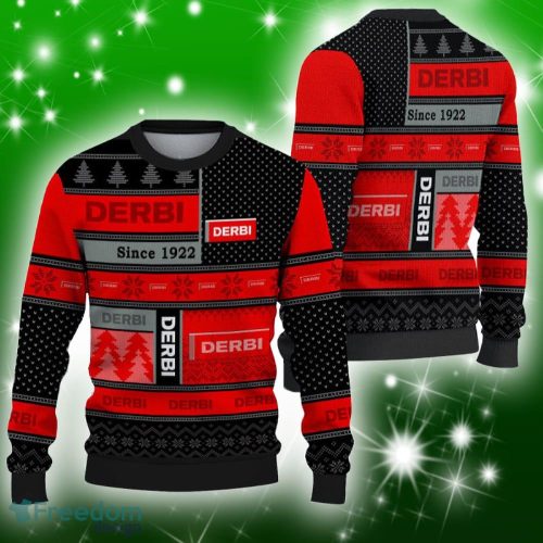 Derbi Car Lovers Ugly Christmas 3D Sweater New Gift For Fans - Derbi Car Lovers Ugly Christmas 3D Sweater New Gift For Fans