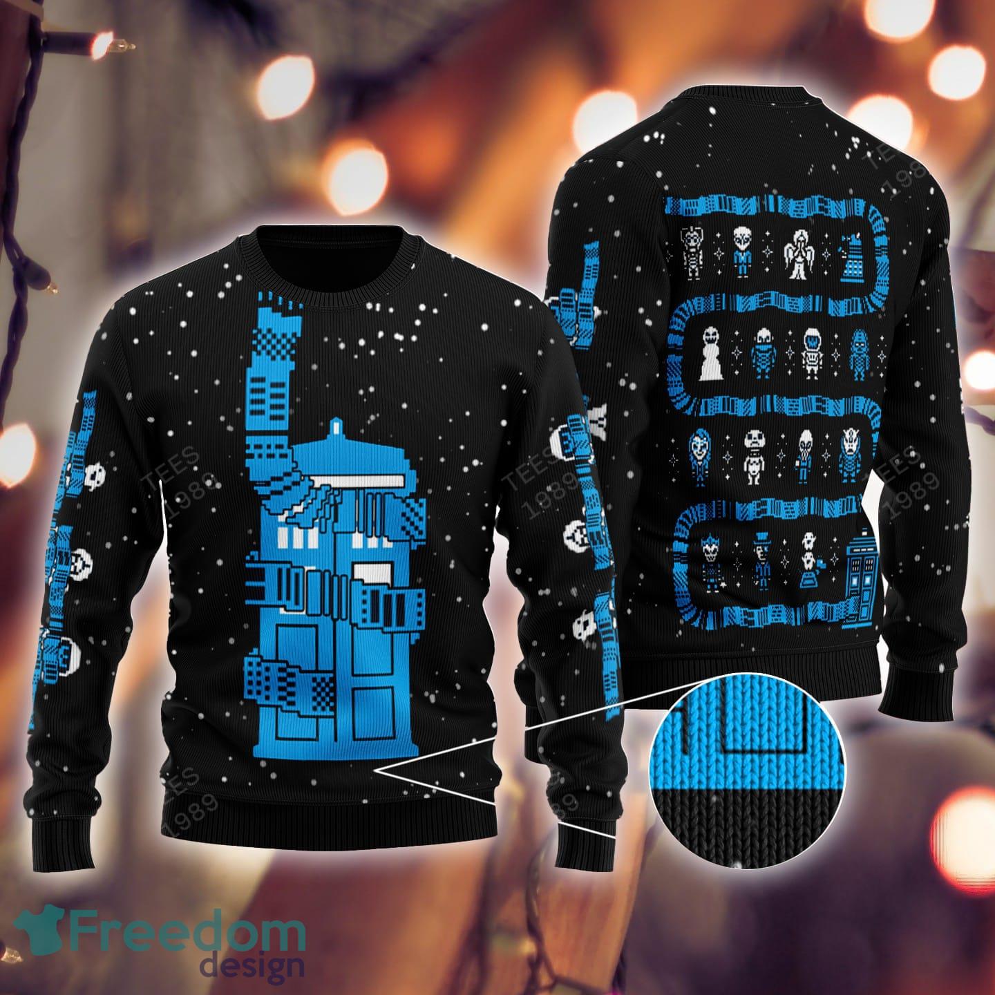 'Dr. Who' Sweatshirt HOT SALE 3D PRINTED Knitted Sweater Christmas image 'Dr. Who' Sweatshirt HOT SALE 3D PRINTED Knitted Sweater Christmas