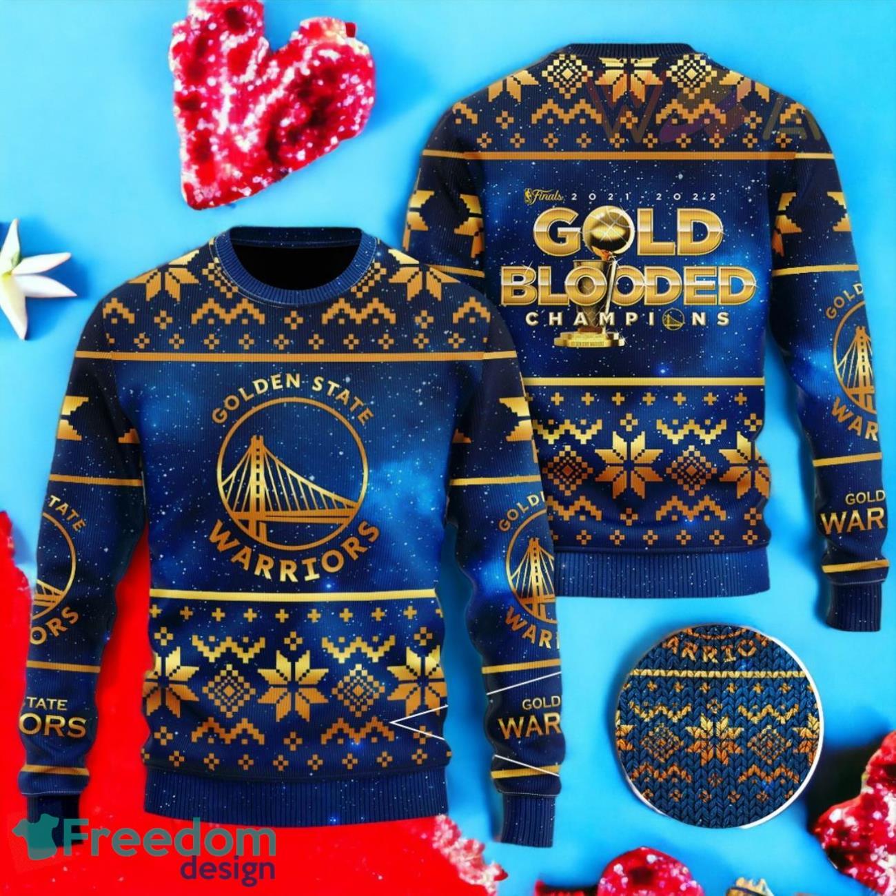 Golden state ugly christmas store sweater