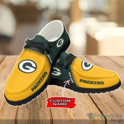 Green Bay Packers Loafer Shoes Custom Name For Men Women Product Photo 2