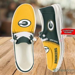 Green Bay Packers Loafer Shoes Custom Name For Men Women