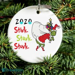 Grinch 2020 Christmas Ornament Stink Stank Stunk